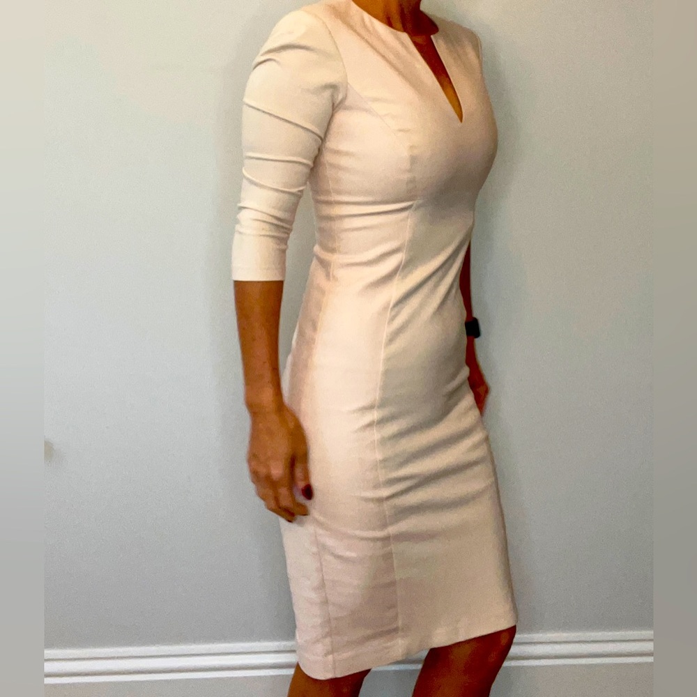 Ted Baker light plush pink dress